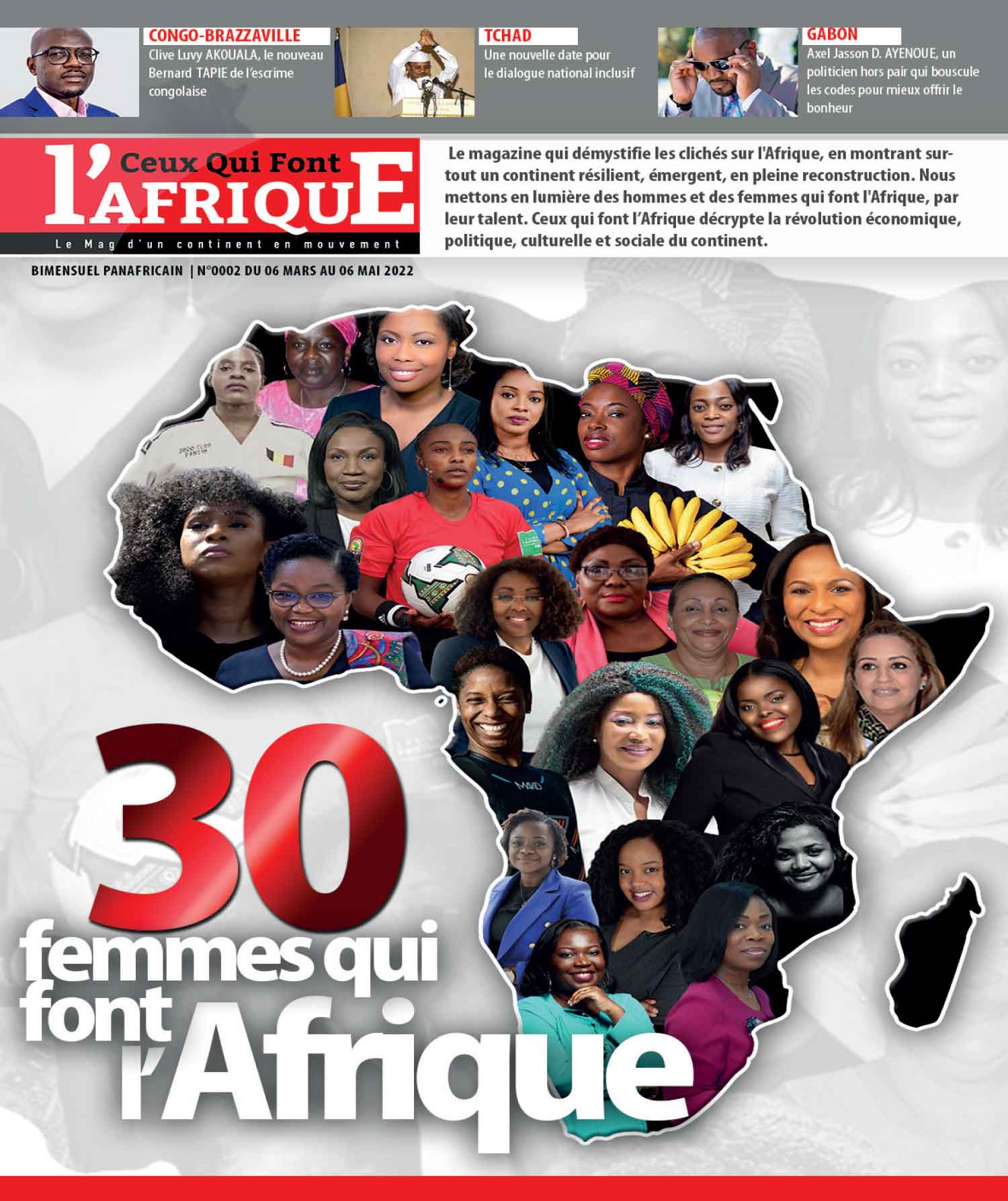 Cover Ceux Qui Font l'Afrique - 002 