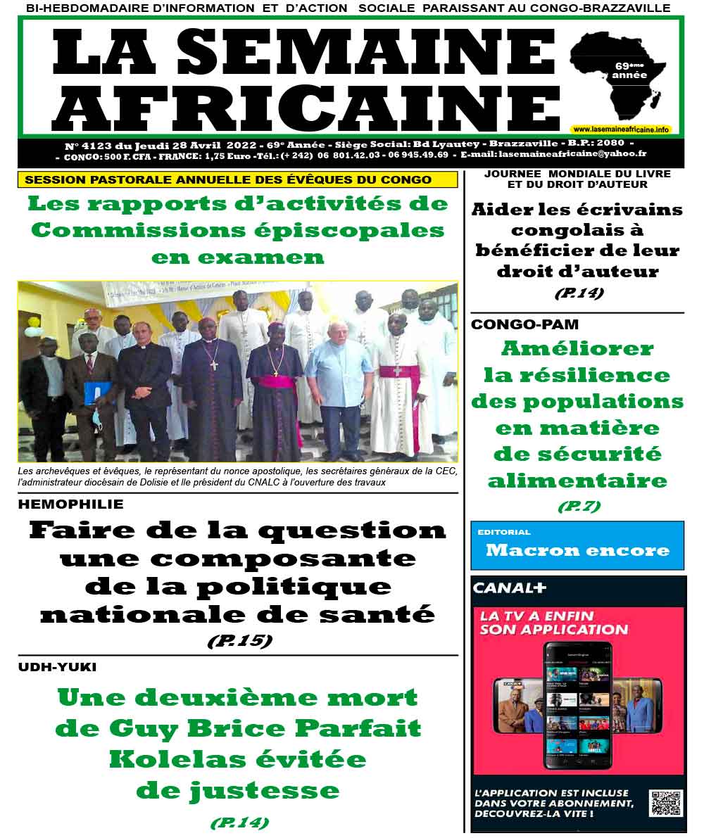 Cover La Semaine Africaine - 4123 