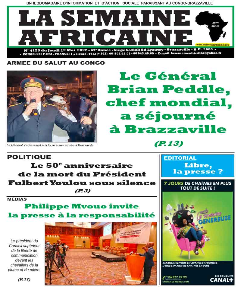 Cover La Semaine Africaine - 4125 