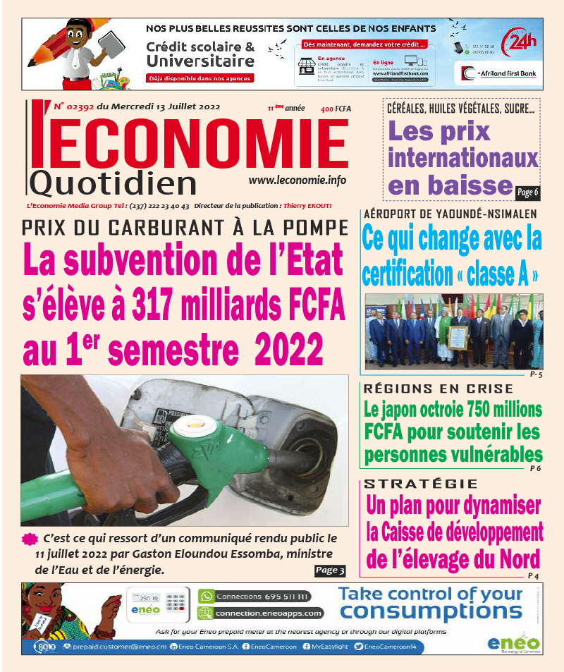 Cover l'Economie - 02392 