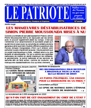 Cover Le Patriote - 599 