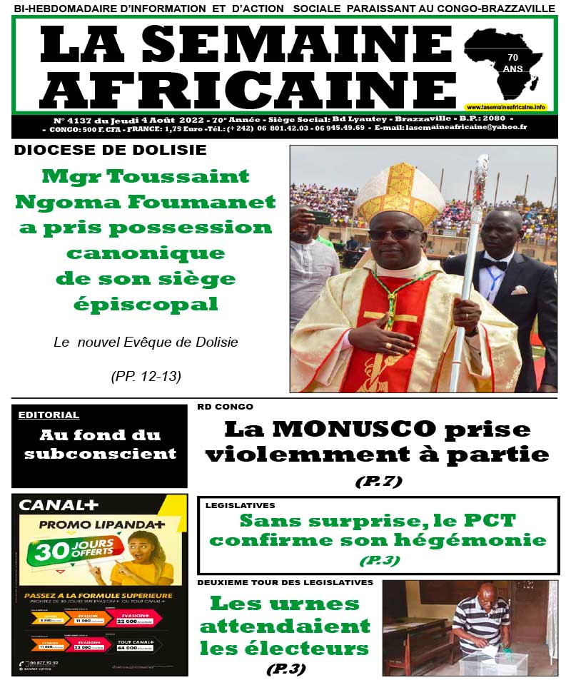 Cover La Semaine Africaine