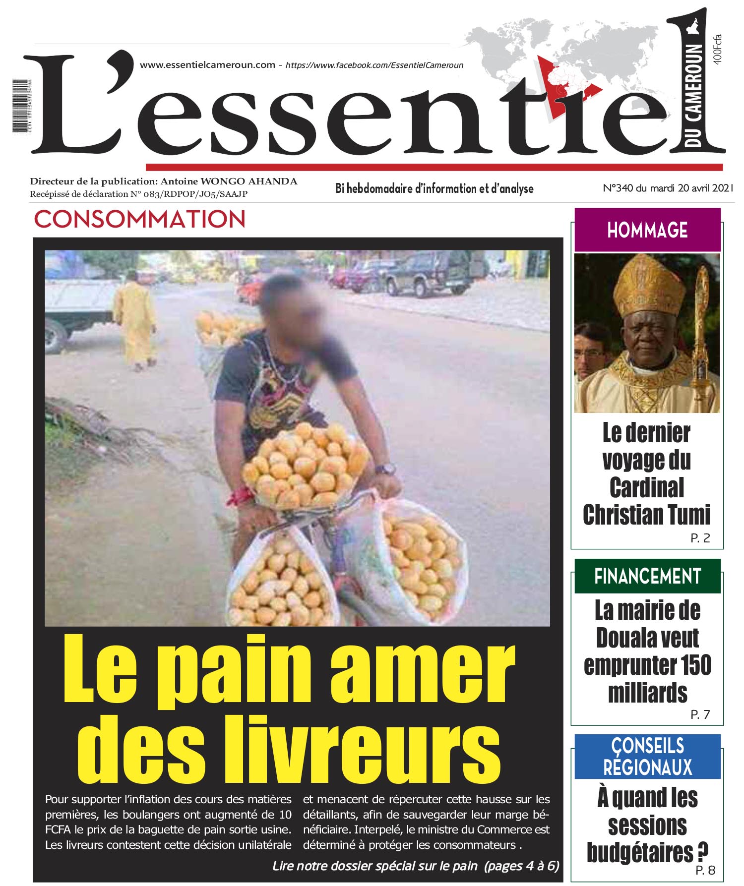 Cover L'Essentiel du Cameroun - 340 
