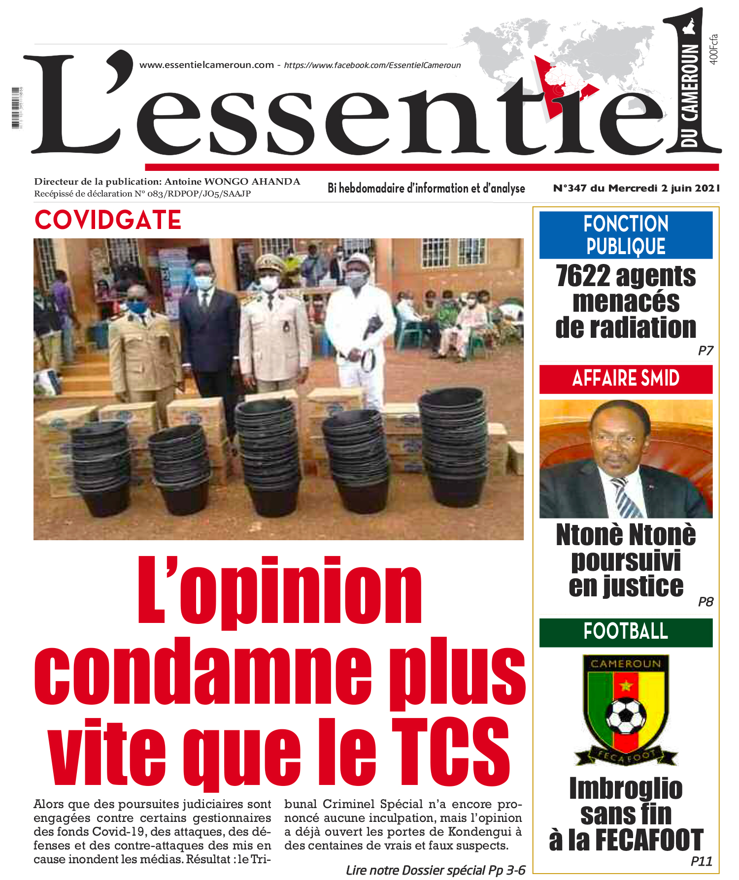 Cover L'Essentiel du Cameroun - 346 