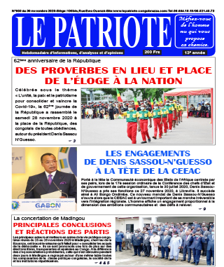 Cover Le Patriote - 603 
