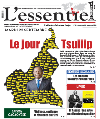 Cover L'Essentiel du Cameroun - 314 