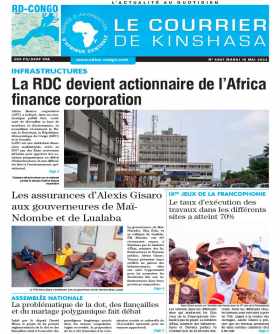 Cover Le Courrier de Kinshasa - 4507 