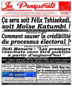 Cover La Prospérité - 6237 