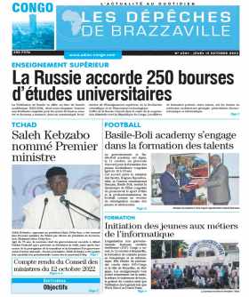 Cover Les Dépêches de Brazzaville - 4357 