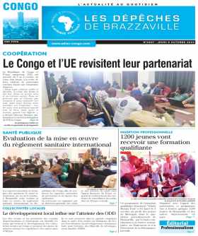Cover Les Dépêches de Brazzaville - 4607 