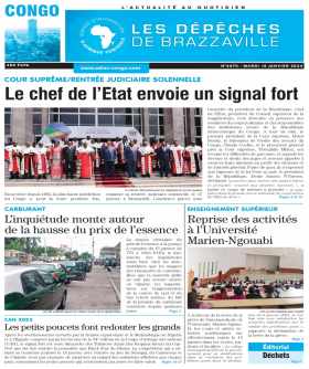 Cover Les Dépêches de Brazzaville - 4670 