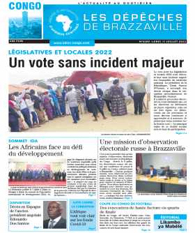 Cover Les Dépêches de Brazzaville - 4289 