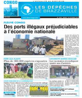 Cover Les Dépêches de Brazzaville - 4360 