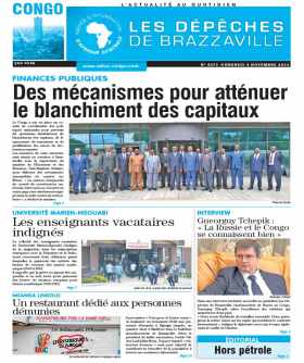 Cover Les Dépêches de Brazzaville - 4372 