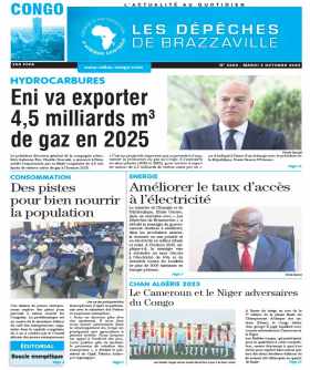 Cover Les Dépêches de Brazzaville - 4350 