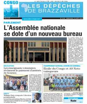 Cover Les Dépêches de Brazzaville - 4316 