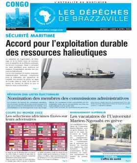 Cover Les Dépêches de Brazzaville - 4223 