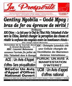 Cover La Prospérité - 6097 