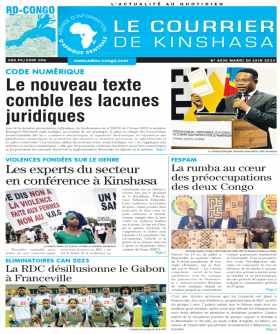 Cover Le Courrier de Kinshasa - 4530 