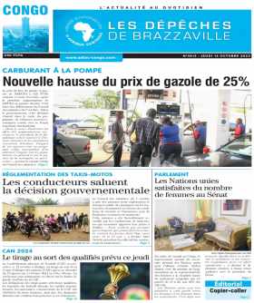 Cover Les Dépêches de Brazzaville - 4612 