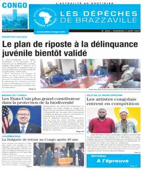 Cover Les Dépêches de Brazzaville - 4563 