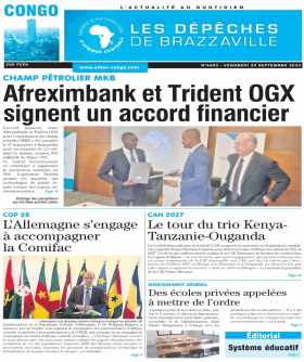 Cover Les Dépêches de Brazzaville - 4603 