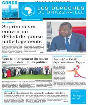 Cover Les Dépêches de Brazzaville - 4500 