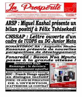 Cover La Prospérité - 6263 