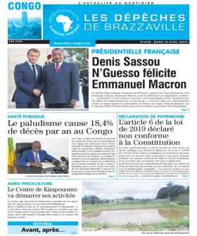 Cover Les Dépêches de Brazzaville - 4238 