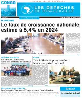 Cover Les Dépêches de Brazzaville - 4713 