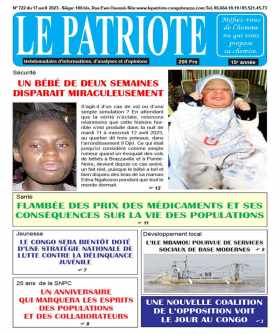 Cover Le Patriote - 722 
