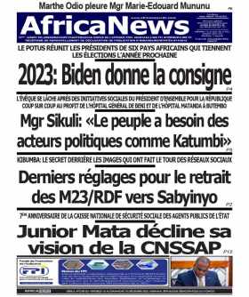 Cover Africa News RDC - 2188 