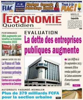 Cover l'Economie - 02881 