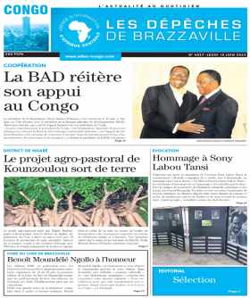 Cover Les Dépêches de Brazzaville - 4527 
