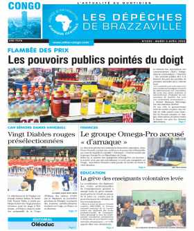 Cover Les Dépêches de Brazzaville - 4224 