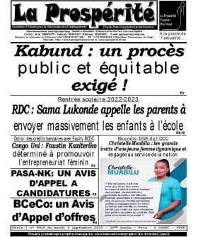 Cover La Prospérité - 5910 