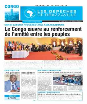 Cover Les Dépêches de Brazzaville - 4663 