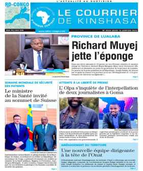 Cover Le Courrier de Kinshasa - 4420 