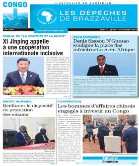 Cover Les Dépêches de Brazzaville - 4617 