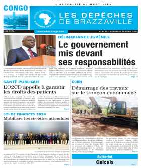 Cover Les Dépêches de Brazzaville - 4730 