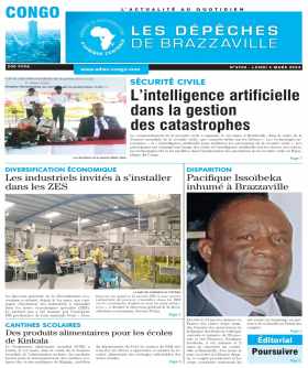 Cover Les Dépêches de Brazzaville - 4704 