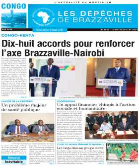 Cover Les Dépêches de Brazzaville - 4543 