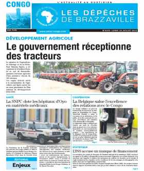 Cover Les Dépêches de Brazzaville - 4299 