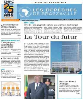 Cover Les Dépêches de Brazzaville - 4496 