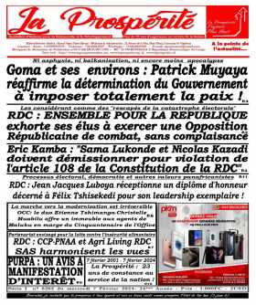 Cover La Prospérité - 6265 
