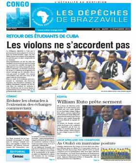 Cover Les Dépêches de Brazzaville - 4335 