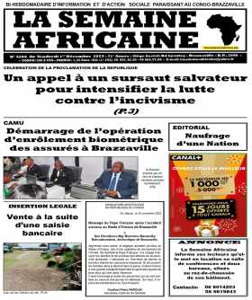 Cover La Semaine Africaine - 4206 