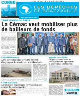 Cover Les Dépêches de Brazzaville - 4576 