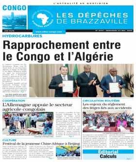 Cover Les Dépêches de Brazzaville - 4757 