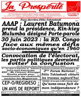 Cover La Prospérité - 6112 